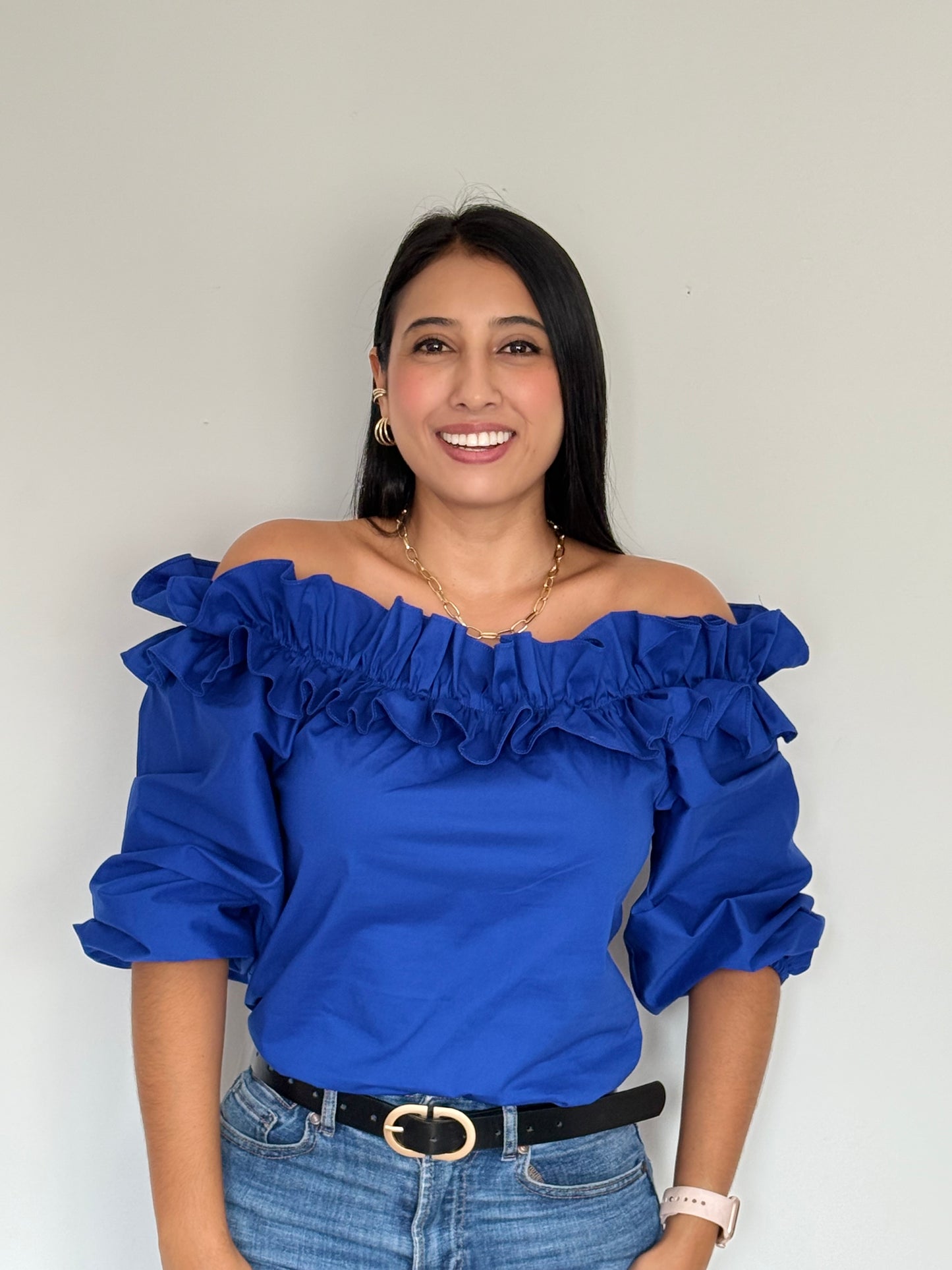 Blusa astromelia