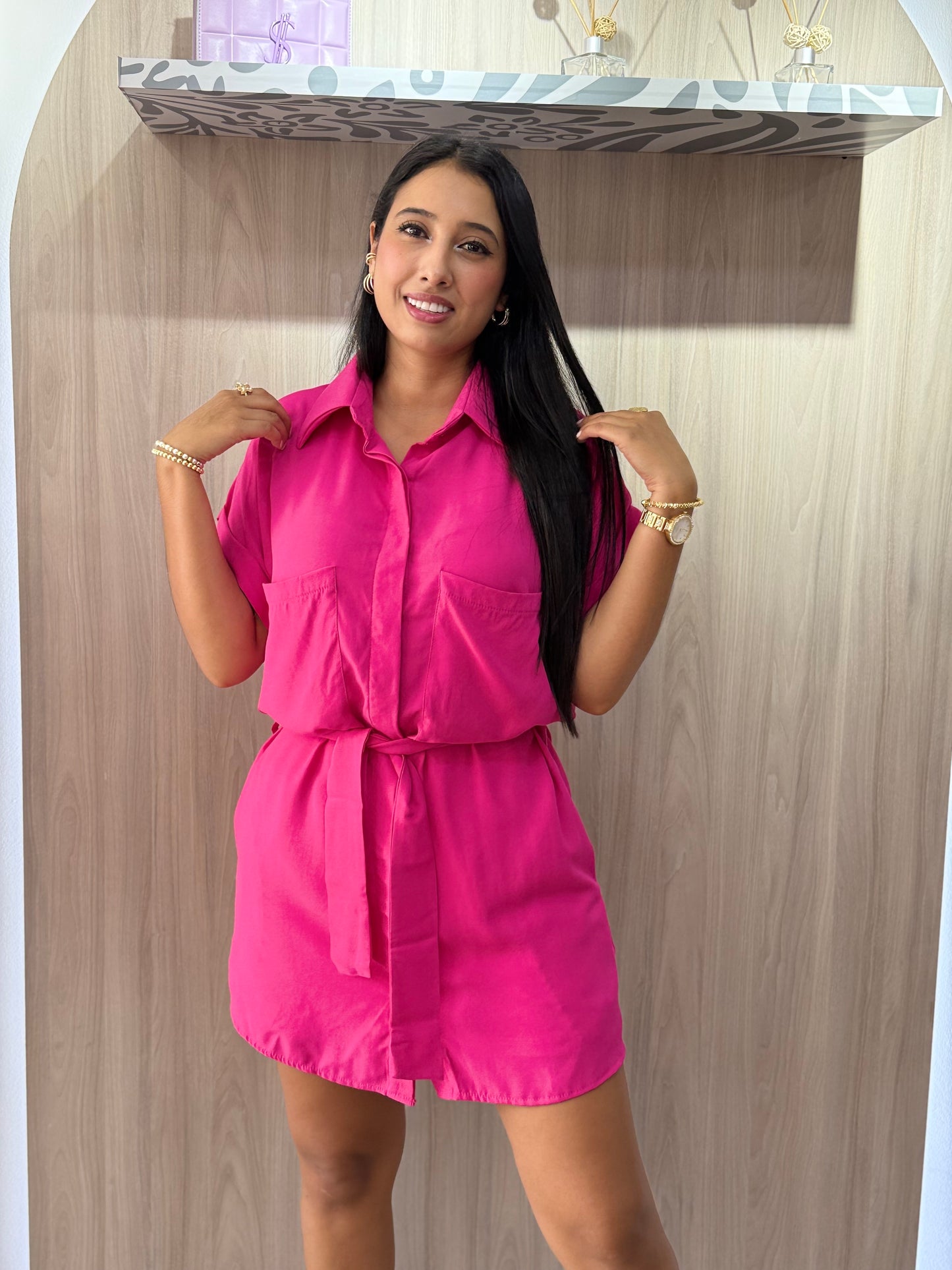 VESTIDO CAMISERO