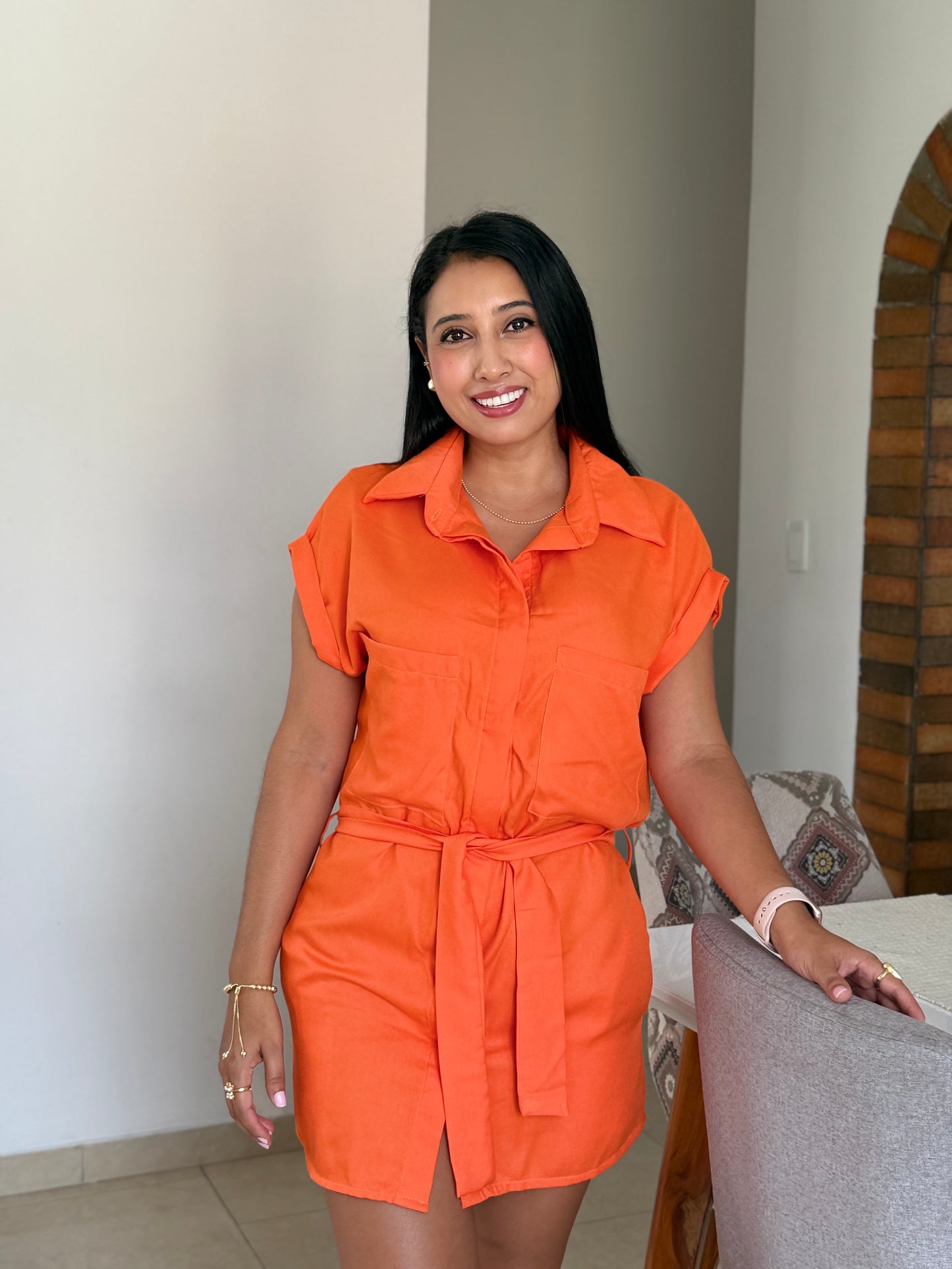 VESTIDO CAMISERO
