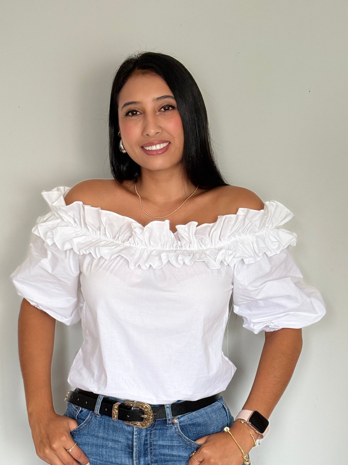 Blusa astromelia