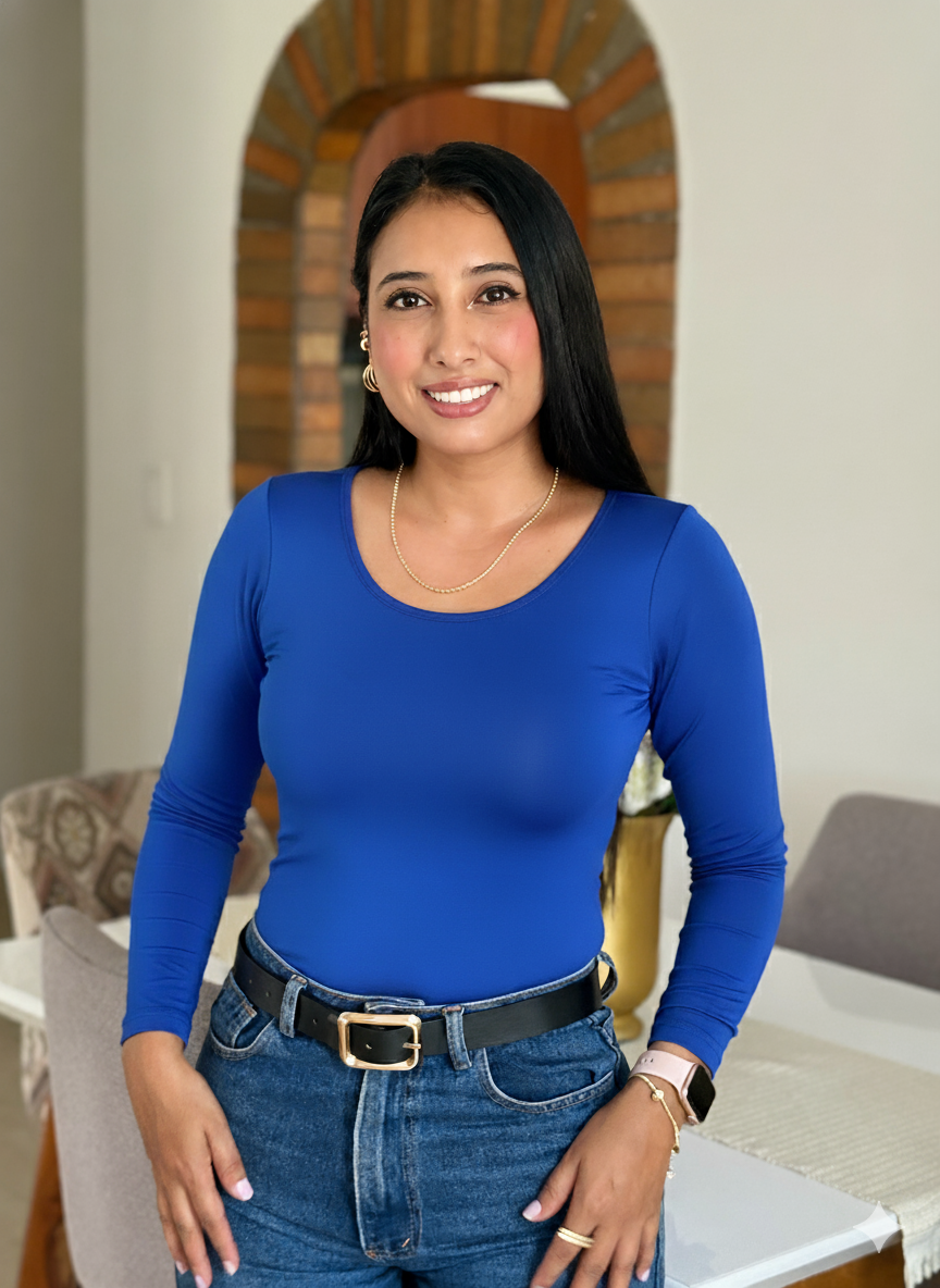 Body clasico manga larga