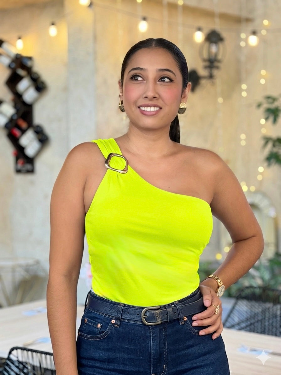 Body medio beso con herraje