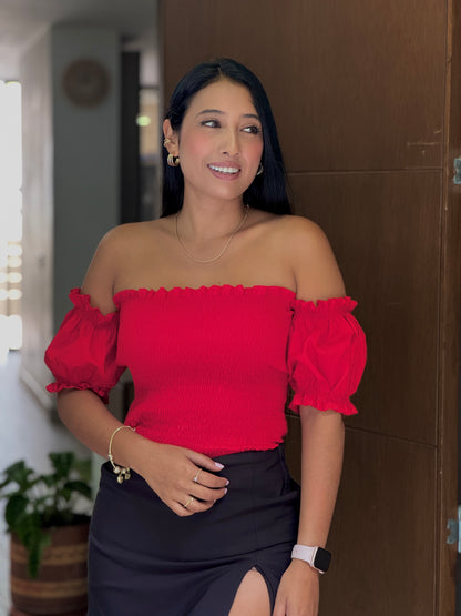 Blusa Encauchada