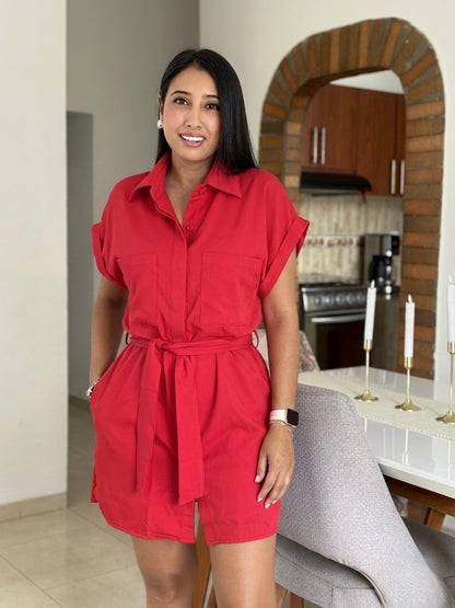 VESTIDO CAMISERO