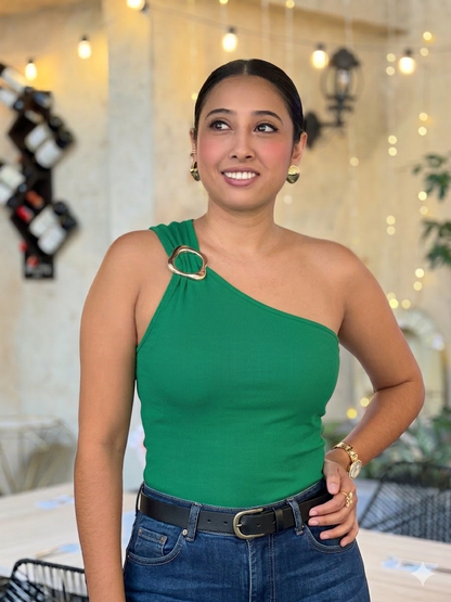 Body medio beso con herraje