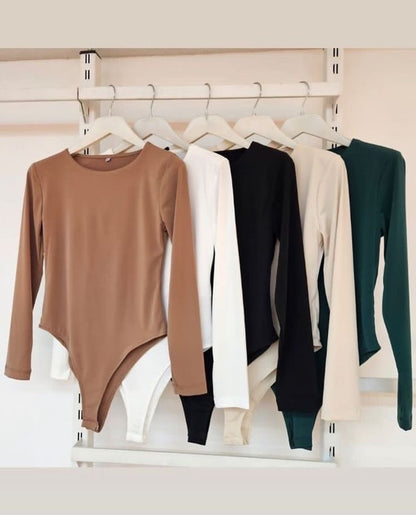 Body clasico manga larga