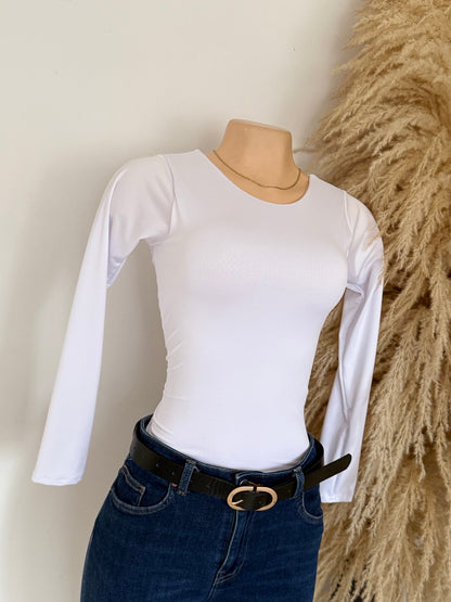 Body clasico manga larga