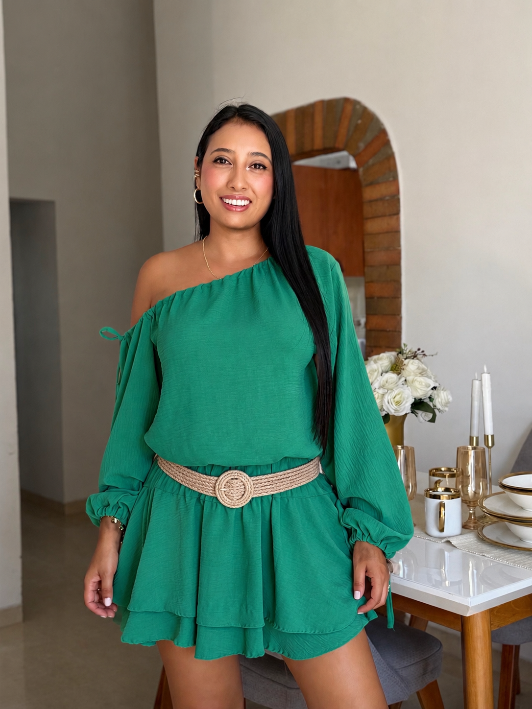 VESTIDO MATCHA