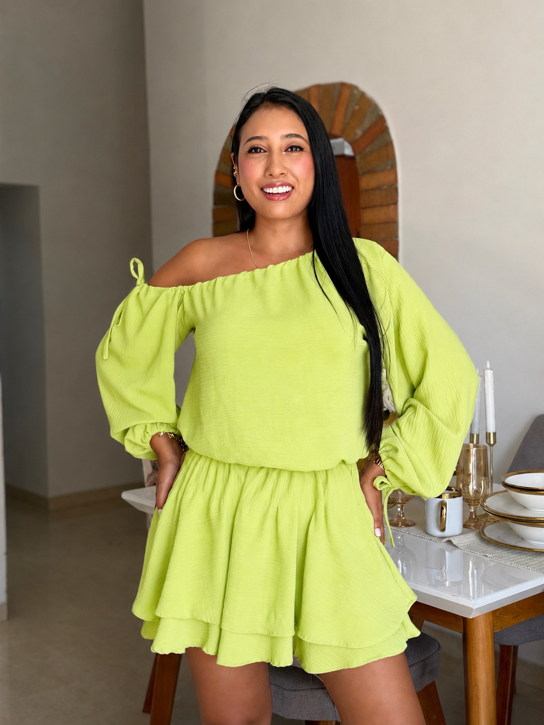 VESTIDO MATCHA