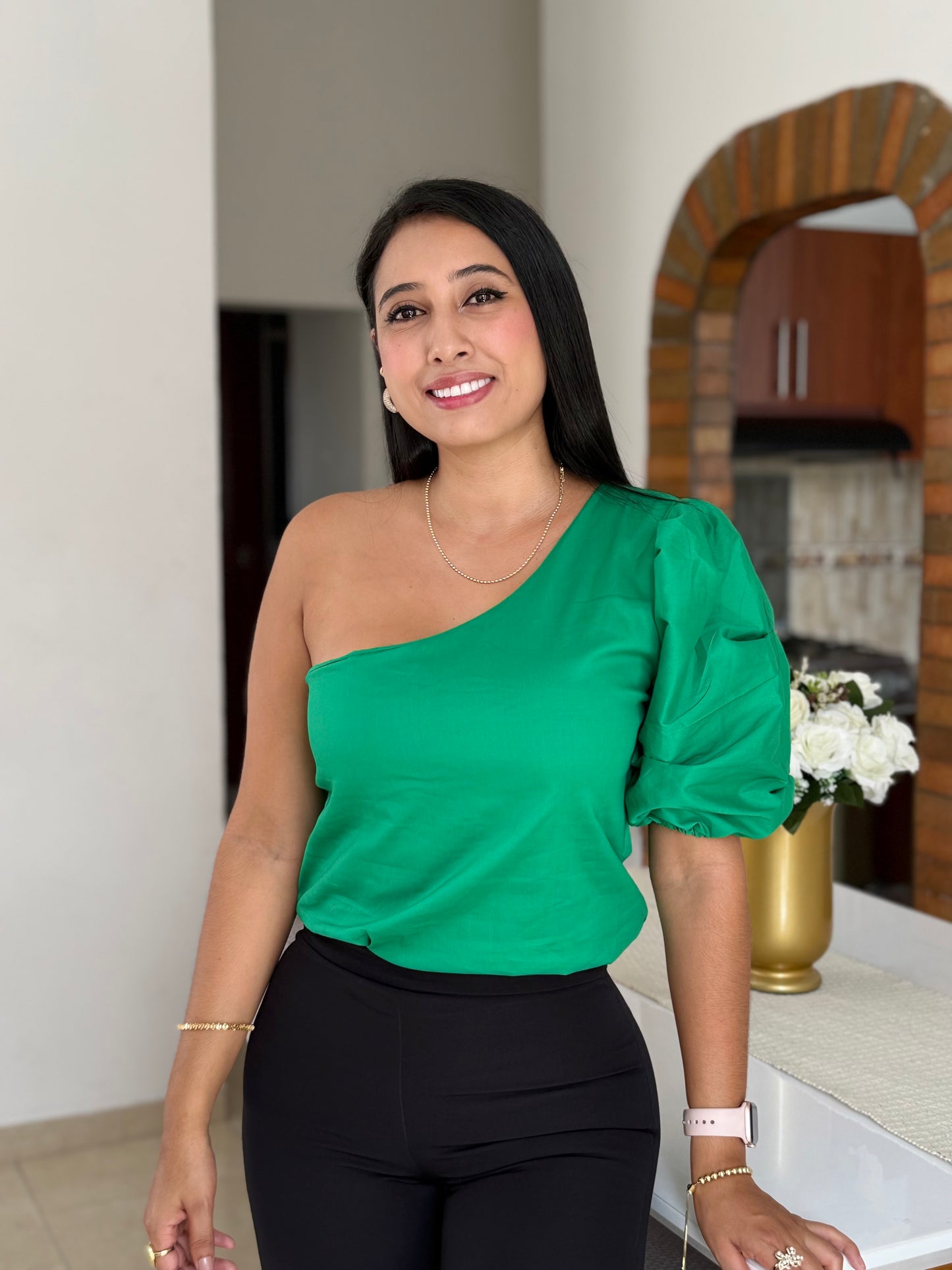 Blusa medio beso bombacha