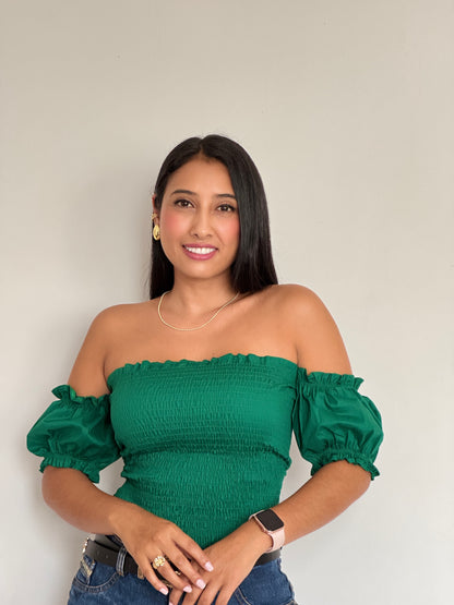 Blusa Encauchada