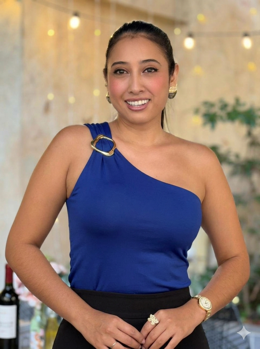 Body medio beso con herraje