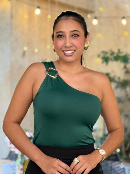 Body medio beso con herraje