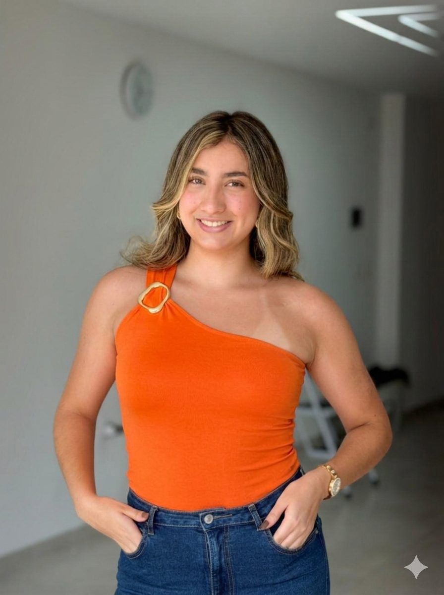 Body medio beso con herraje