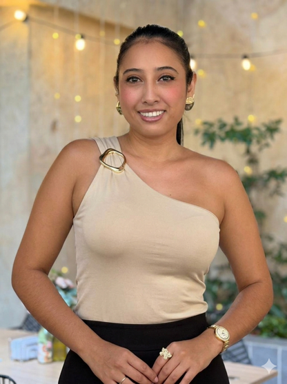 Body medio beso con herraje